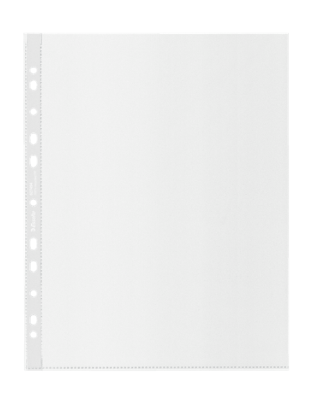 CAJA 100 FUNDAS POLIPROPILENO MULTITALADRO REFORZADA PIEL NARANJA A4 MAXI RECYCLE 70 MICRAS ESSELTE 627494