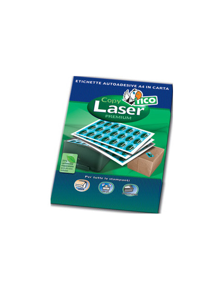CAJA 100 HOJAS ETIQUETAS BLANCAS CON ESQUINAS REDONDAS-LÁSER/LÁSER DE COLOR/INYECCIÓN DE TINTA/FOTOCOPIADORAS-63 CAJA 100 HOJAS ETIQUETAS BLANCAS CON ESQUINAS REDONDAS-LÁSER/LÁSER DE COLOR/INYECCIÓN DE TINTA/FOTOCOPIADORAS-63