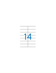 CAJA 100 HOJAS ETIQUETA BLANCA ILC 105X40 1275 APLI 2