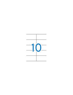 CAJA 100 HOJAS ETIQUETA BLANCA ILC 105X57 1278 APLI 2