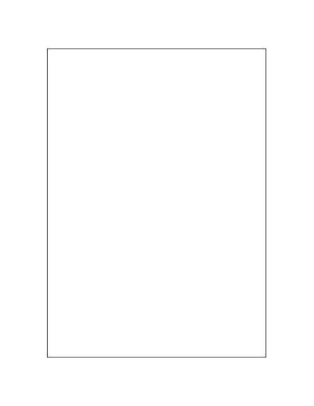 CAJA 100 HOJAS ETIQUETAS BLANCAS SIN MÁRGENES-LÁSER/INYECCIÓN DE TINTA/FOTOCOPIADORAS-210X297 MM MEGASTAR LP4MS-210297