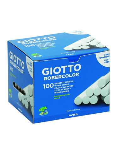 CAJA 100 TIZAS BLANCAS GIOTTO F538800