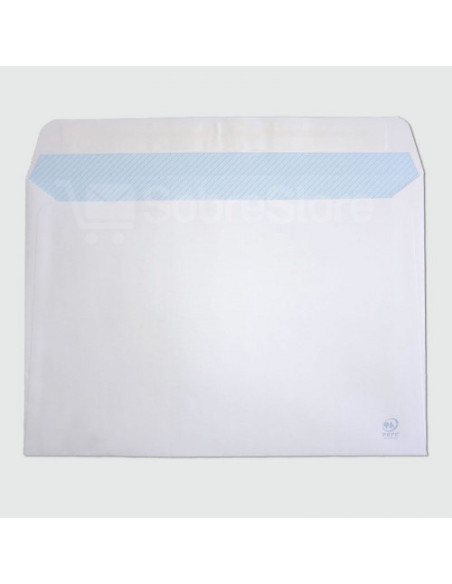 CAJA 250 BOLSAS DIN C5 (162X229) OFFSET BLANCO 90 GRS. AUTOSAM AUTOADHESIVO CON TIRA DE SILICONA SAM 148007