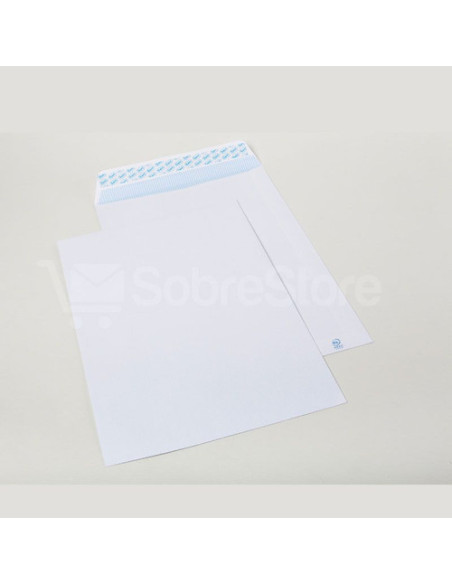 CAJA 250 SOBRES, BOLSAS RADIOGRAFIA (310X410) OFFSET BLANCO 100 GRS. AUTOSAM AUTOADHESIVO TIRA DE SILICONA SAM 147306