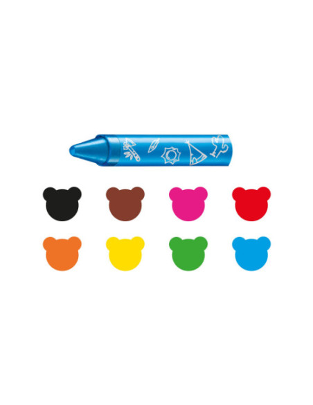 CAJA 8 CERAS CARIOCA BABY CARIOCA 42892