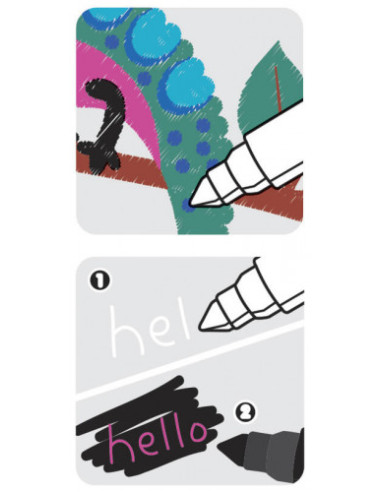 CAJA 8 ROTULADORES MAXI MAGIC + 2 ROTULADORES...