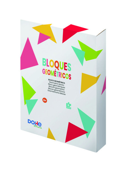 CAJA BLOQUES GEOMÉTRICOS - A PARTIR DE 6 AÑOS.  DOHE 1003