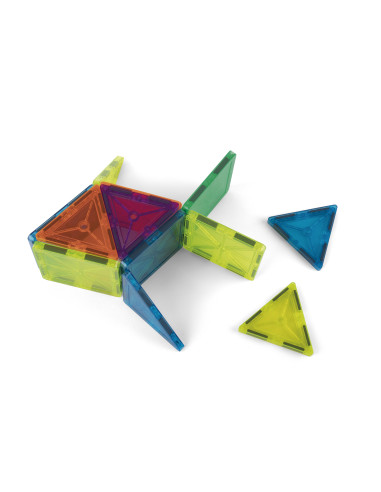 CAJA BLOQUES MAGNETICOS TRANSPARENTES 18PCS...