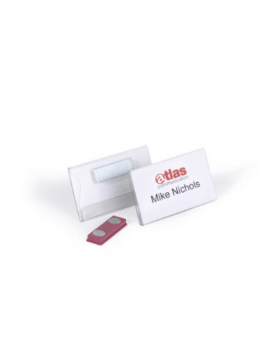 CAJA DE 25 IDENTIFICADORES CON IMAN 40X75MM...