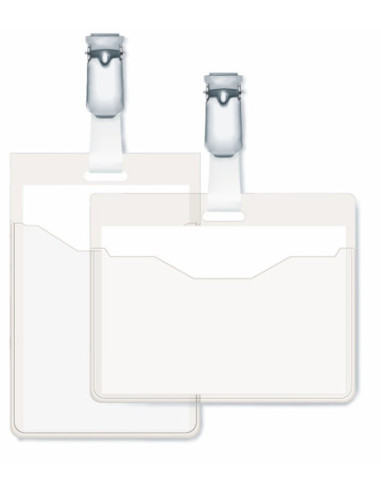 CAJA DE 25 IDENTIFICADORES CON PINZA...