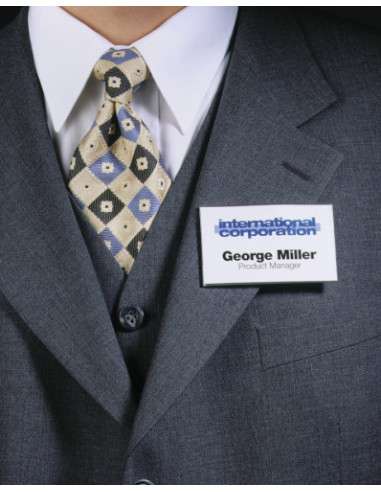 CAJA DE 25 IDENTIFICADORES MAGNETICO PVC...