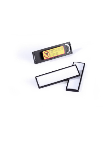 CAJA DE 25 PORTANOMBRES CLIP CARD CON IMAN...