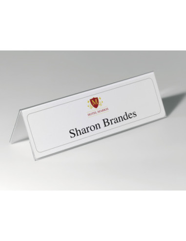 CAJA DE 25 PORTANOMBRES RIGIDOS PVC 210X297MM...