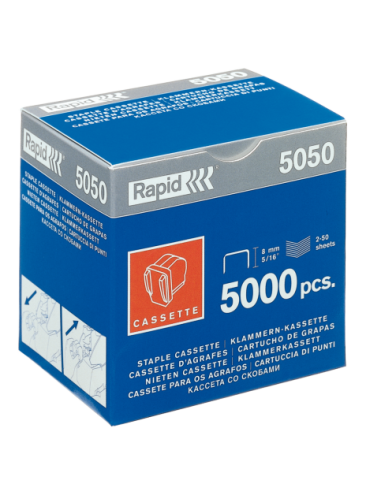 CAJA DE 5000 GRAPAS TIPO 5050E GALVANIZADAS...