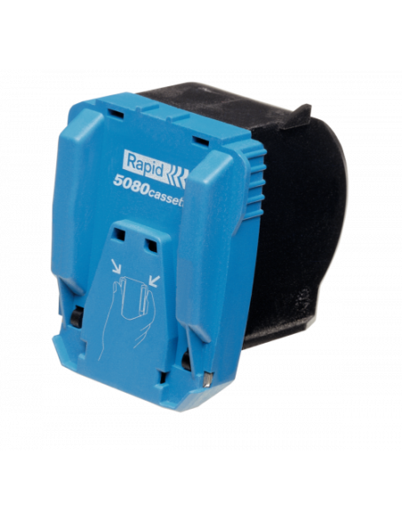 CAJA DE 5000 GRAPAS TIPO 5080E GALVANIZADAS PARA GRAPADORAS ELECTRICAS RAPID 20993700