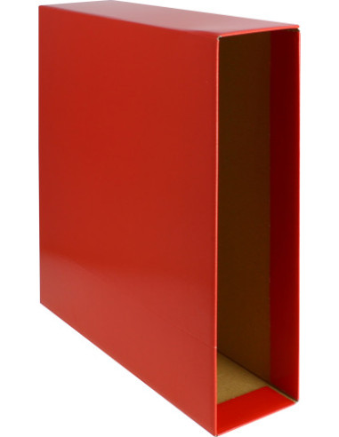 CAJA FUNDA ARCHIVADOR COLOR ROJO FOLIO...