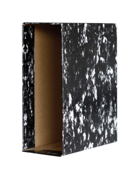 FUNDA ARCHIVADOR JASPEADO ECOCLASSIC NEGRO 1/4 NATURAL LOMO ANCHO 215X235X86 GRAFOPLAS 7140000 FUNDA ARCHIVADOR JASPEADO ECOCLASSIC NEGRO 1/4 NATURAL LOMO ANCHO 215X235X86 GRAFOPLAS 7140000