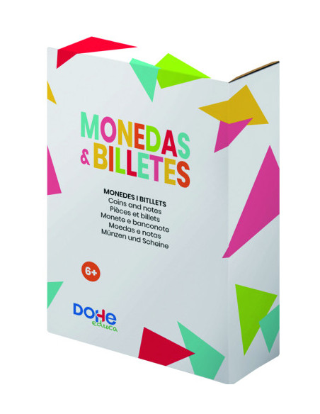 CAJA MONEDAS Y BILLETES - A PARTIR DE 6 AÑOS DOHE 1016