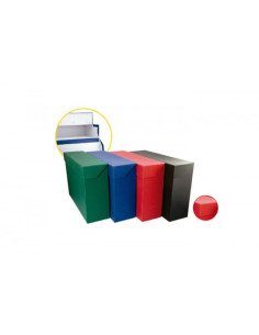 CAJA TRANSFERENCIA FOLIO CARTON FORRADO EN GELTEX (39X25