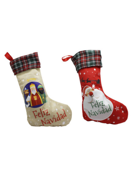 CALCETIN PARA REGALOS NAVIDAD BISMARK 329993