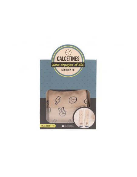 CALCETINES TALLA ÚNICA -A CADA PASO QUE DAS